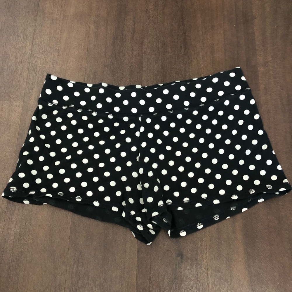 VS Pink dotted sleep shorts